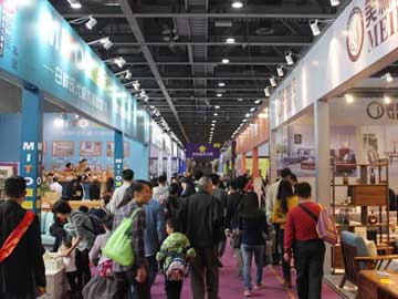 济南家博会现场图之一